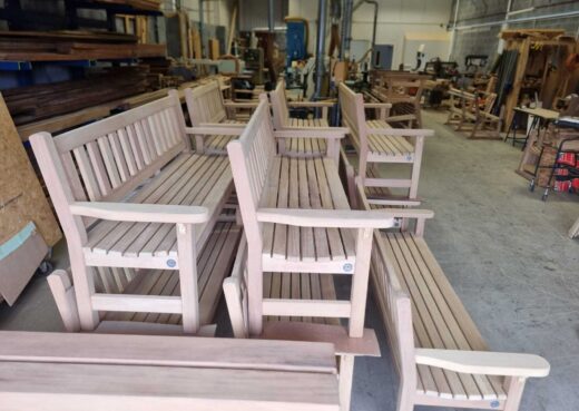 Another order of benches ready for delivery