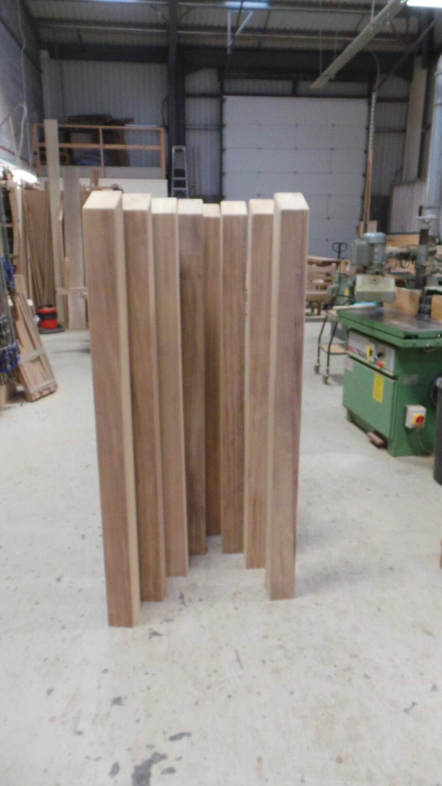 Wooden Bollards for Thwing Parish Council near Bridlington