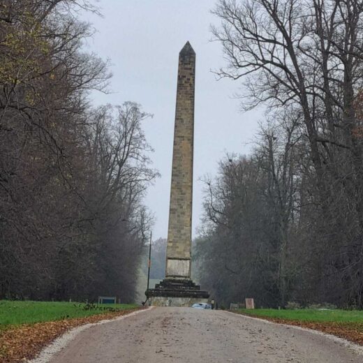 Monument at the Yorkshire Arboretum