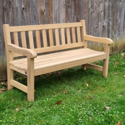 Our new York outdoor bench at the Yorshire Arboretum