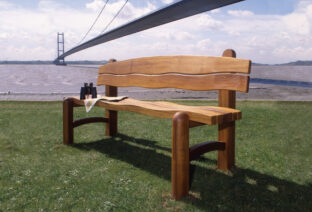 The Waveform Memorial Bench & Chair