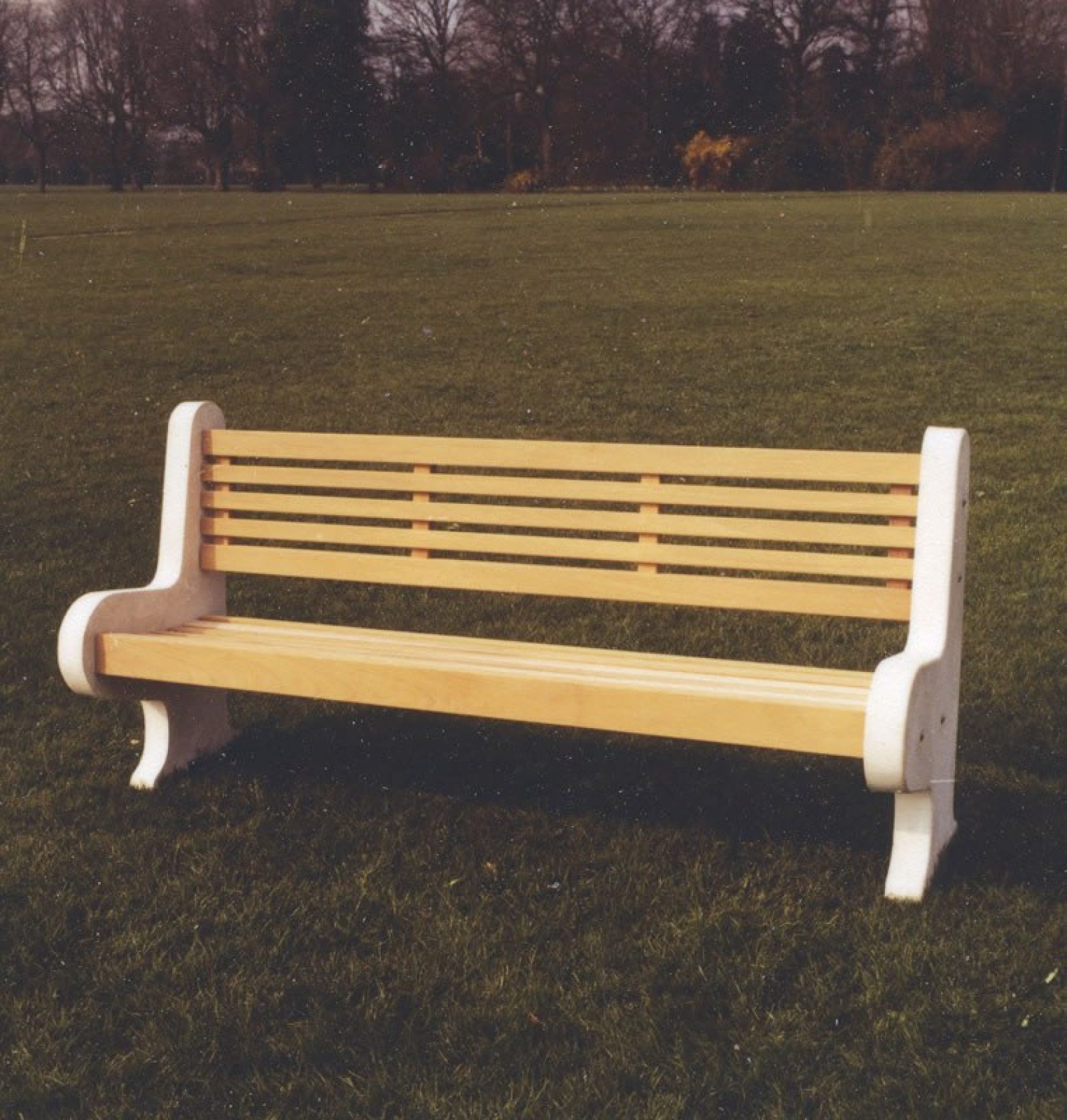 6ft Lastingham Wooden And Concrete Park Bench Woodcraft Uk