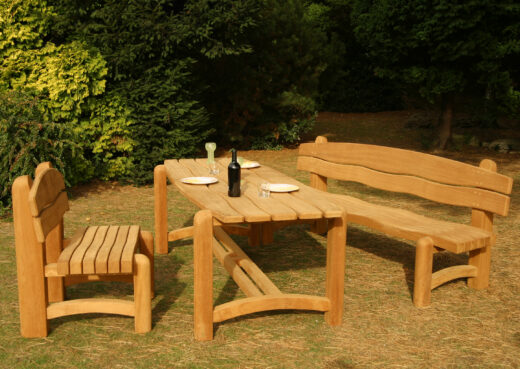 The Waveform garden furniture